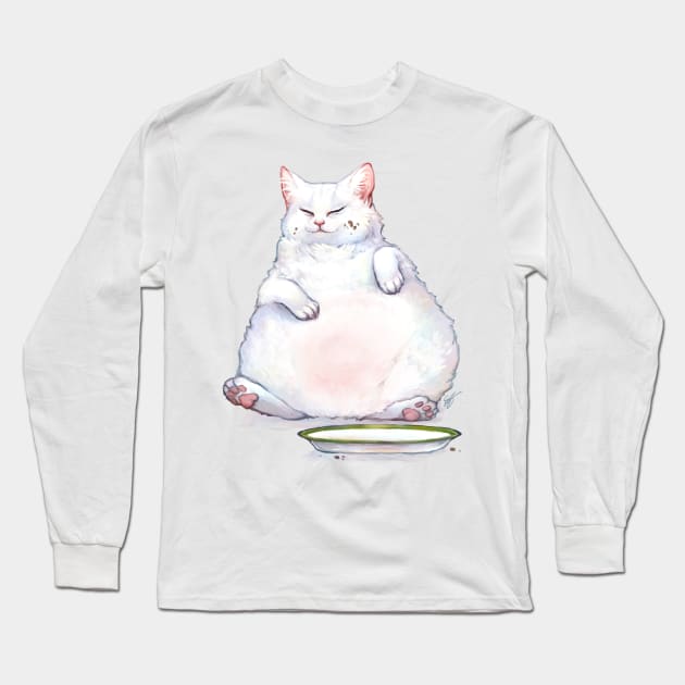 Fatcat Long Sleeve T-Shirt by rejam